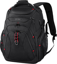 Travel Laptop Backpack 17.3 Inch XL Computer Backpack with Hard Shell Saferoom R picture
