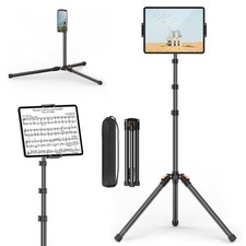 XXZU 72in Tablet Floor Stand Tripod, Aluminum Tablet Stand Holder for iPad picture