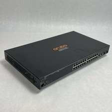 Aruba J9782A 2530-24 Rack Mount Ethernet Switch Tested & Reset picture