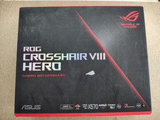 ASUS ROG Crosshair VIII Hero AMD SOCKET AM4 ⚠️PARTIALLY FAULTY | PARTIALLY DEFECTIVE⚠️ picture