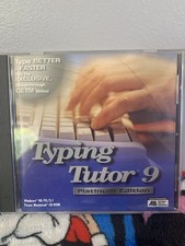 Typing Tutor 9 Platinum Edition PC Mac CD-ROM 1998 Knowledge Adventure Vintage picture