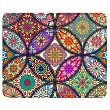 Floral Mandala Mouse Pad Custom Gaming Mat Waterproof Non-Slip 10.2x8.3