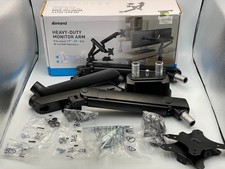 Inland Dual Screen Slim Heavy-Duty Mechanical Spring Monitor Arm 17-35
