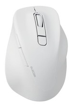 Wireless Mouse EX-G Bluetooth Quiet XL Size 5 Button White picture