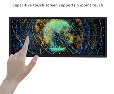 12.3inch 1920x720 FHD Computer USB C HD Wide Strip Bar LCD Touch Monitor picture