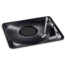TURNTABLE RECORD PLAYER #6 DJ Mixer Vinyl Funny Retro PC Computer Mouse Mat Pad picture