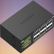 NETGEAR GS324P 24-Port PoE+ Switch Unmanaged, 190W, Gigabit,Desktop or Rackmount picture