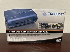 Trendnet TK-209K 2-port USB KVM Switch Kit with Audio - Sealed and New. JHC8 picture