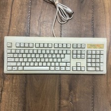 PC CONCEPTS TURBO PLUS Turbo Plus Keyboard BITS6001 PS-2 Keyboard, WORKING picture