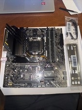ASUS TUF GAMING B560M-E LGA1200 B560 DDR4 mATX Motherboard picture