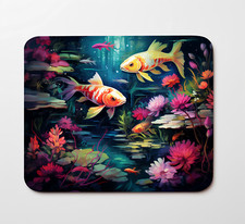 Fishes Plants Sea Life Mouse Pad 9.5