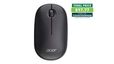 Acer AMR100 Wireless Mouse Black 1600DPI USB RF GP.MCE11.034 picture