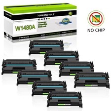 8PK 148A W1480A Toner Cartridge for HP LaserJet Pro 4001n MFP 4101fdw~NO CHIP picture