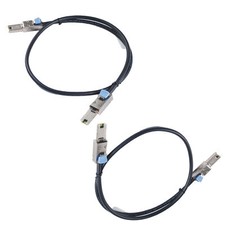Molex SFF-8088 TO SFF-8088 External mini SAS to mini-SAS Cable 1FT DELL 00TFC6 picture