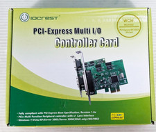 IOCREST PCI-Express Multi I/O Controller Card PCI Express Serial Card WCH382 picture