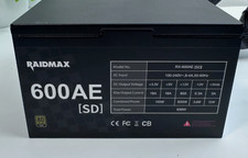 RAIDMAX 600W PSU 80 PLUS Gold picture
