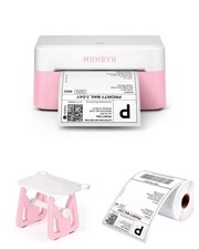 MUNBYN RW403B Bluetooth Thermal Label Printer Bundle picture