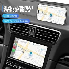 Auerds Wireless Carplay Adapter for Phone Bluetooth Car Adapter Convert -  Black picture