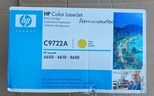 NEW HP C9722A Yellow Toner Cartridge For Laserjet 4600 4610 4650 Printers 641A picture