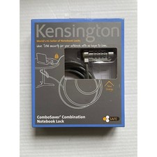 Kensington ComboSaver Combination Notebook Lock 6ft Steel Cable TR414LL/A New picture