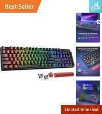 High-Performance K671KS Wireless Gaming Keyboard: Spill-Proof & Programmable picture