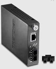 TrendNet 1000Base-T to 1000Base-Sx Multi-Mode SC Fiber Converter, up to 550M picture