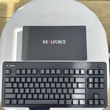 REALFORCE R3 R3HD13 Wireless Keyboard 87-Key Topre 30g Silent Black CIB picture