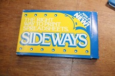 Vintage Sideways V3.10 The Right Way To Print Spreadsheets MS DOS Version picture