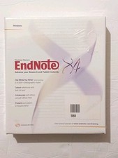 Endnote X4 Workstation for (PC Windows) Research Publishing Bran New Sealed picture