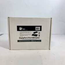 SIIG DisplayPort 2Port KVM Switch CE KV0411 S1 Shares Display Between 2 Sources picture
