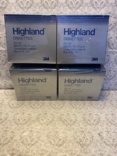 NEW 4 Factory Sealed Boxes  Highland 3M 5 1/4