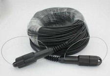 200M LC-LC SM 4 Strand Armored Field TPU Optic Patch Cord Cable Waterproof Head picture