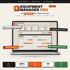 Equipment Inventory Software | Asset Management, Loan Tracking & Maintenance picture