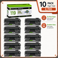 10PK C119 Toner Cartridge Compatible with Canon 119 ImageClass LBP251dw MF414dw picture