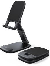 Lamicall Cell Phone Stand for Desk, Height Angle Adjustable 1-Black picture