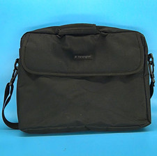 Kensington Simply Portable SP10 15.6 Laptop Bag Sleeve Case Black Shoulder Strap picture