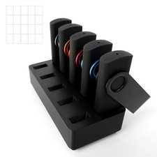  10-Slot USB Flash Drive Holder Stand, Desktop 10 Slots-Stand Stand-Black picture