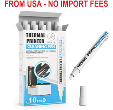 Thermal Printer Cleaning Pen 10 Pack – Printhead Cleaner for Thermal Receipt, Sh picture
