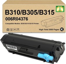 B310 Black Toner Cartridge Replacement for Xerox 006R04376 Compatible for Xerox picture