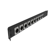 12 Port/Way/Hole Hinged Patch Panel - 1U 19
