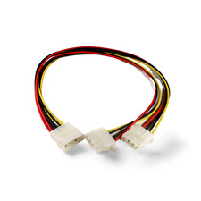 1.2ft Power Cable Y 5.25 to 2 5.25 - Multi picture