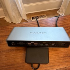 PULWTOP Thunderbolt 4 Docking Station USB-C Hub - Thunderbolt NOT Working, USB F picture