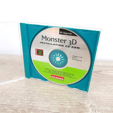 1996 Diamond Multimedia 3D Monster 3D Upgrade Installation CD-Rom Disc PC V.1.10 picture