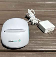 Memobird G2 Wireless Portable Thermal Printer White with Power Supply picture