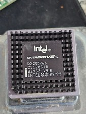 Vintage Tested Intel DX2ODP66 DX2 OverDrive Processor 66MHz 486 Upgrade SZ933 picture