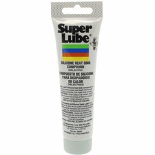 Super Lube Silicone Heat Sink Compound Paste 3 oz Tube White Thermal Transfer picture