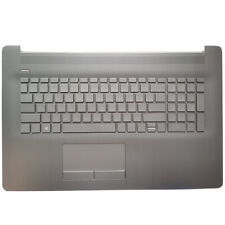 US Keyboard FOR HP Pavilion 17z-ca000 17-ca0000au 17-ca0000ax Silver Palmrest picture