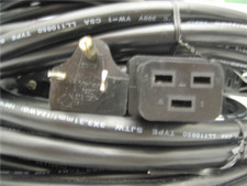 Volex 13.5' Power Cords, VSC19 Female, PS520 Male, 20A 125V, Lot of 5 picture