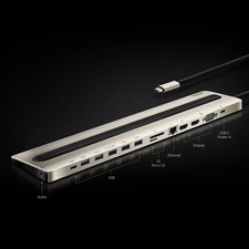 Aten USB-C Multiport Dock w/ Power Pass-Through - UH3237 picture