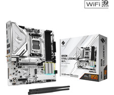 ASRock B850M STEEL LEGEND WIFI AM5 AMD B850 SATA 6Gb/s Micro ATX Motherboard picture